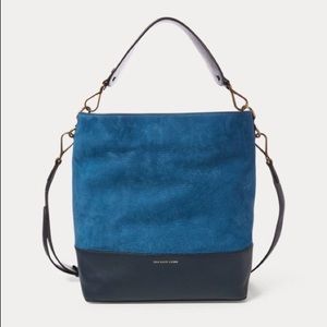 Ralph Lauren Nubuck Leather Hobo Bag